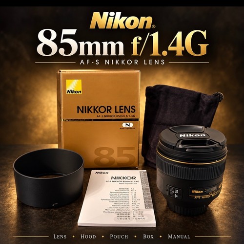 Nikon nikkor 85mm 1 4g - af-s,